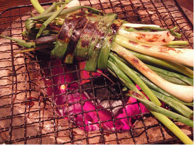 炭火焼き細ネギぐるぐる